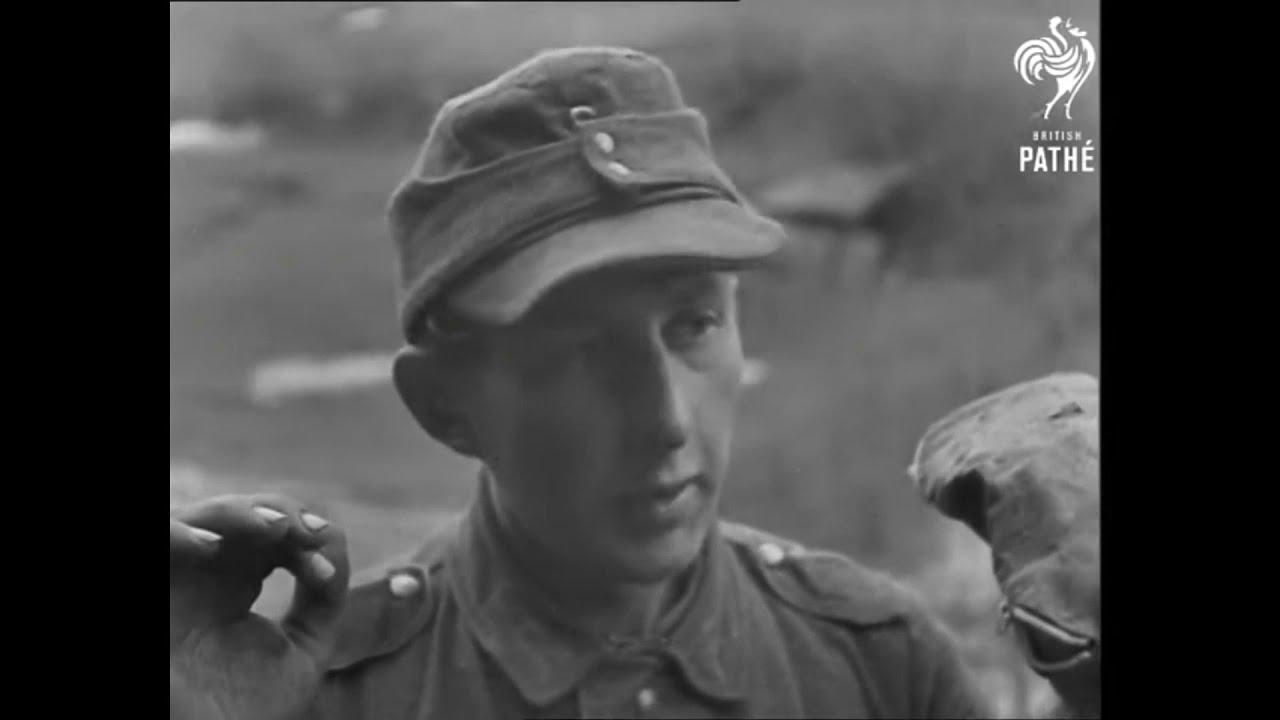 'Video thumbnail for German soldiers surrendering in 1945.'