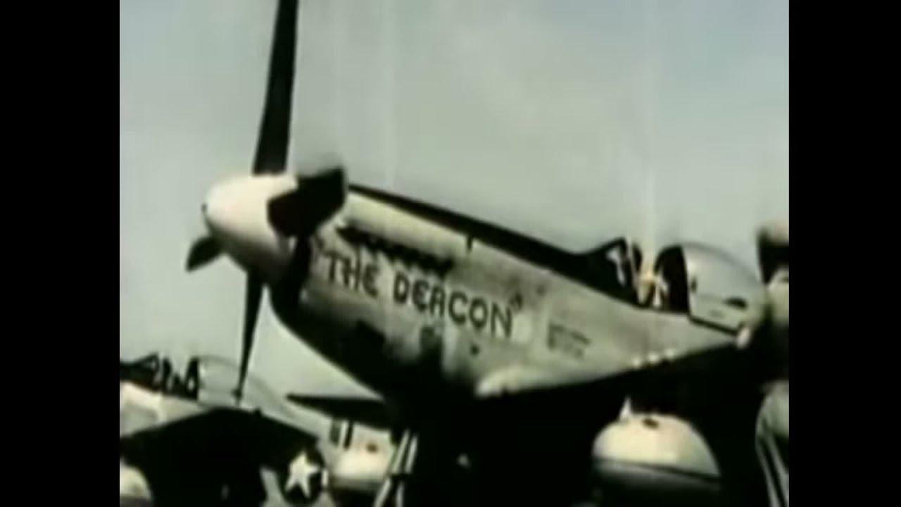 'Video thumbnail for P-51 Mustangs prepare for a mission to Tokyo, Japan, 1945.'